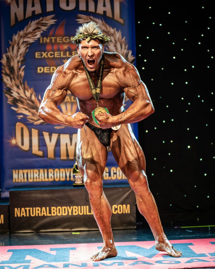 Mr. America competition stage photography by REVO Studios